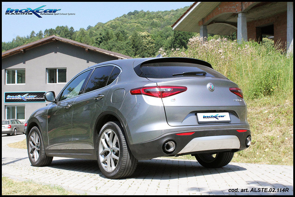 Tubo centrale sportivo Alfa Romeo Stelvio 949 2.0 Turbo 200cv | Inoxcar