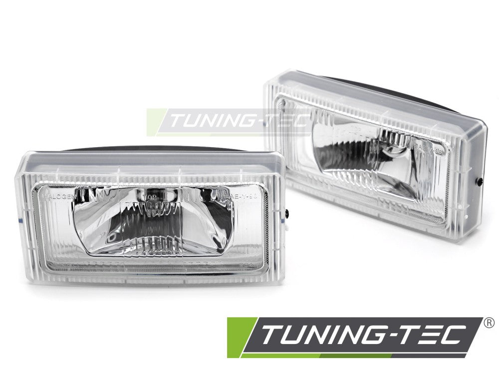 Fari Fendinebbia Cromati per Mercedes W201 190E 1982-1993