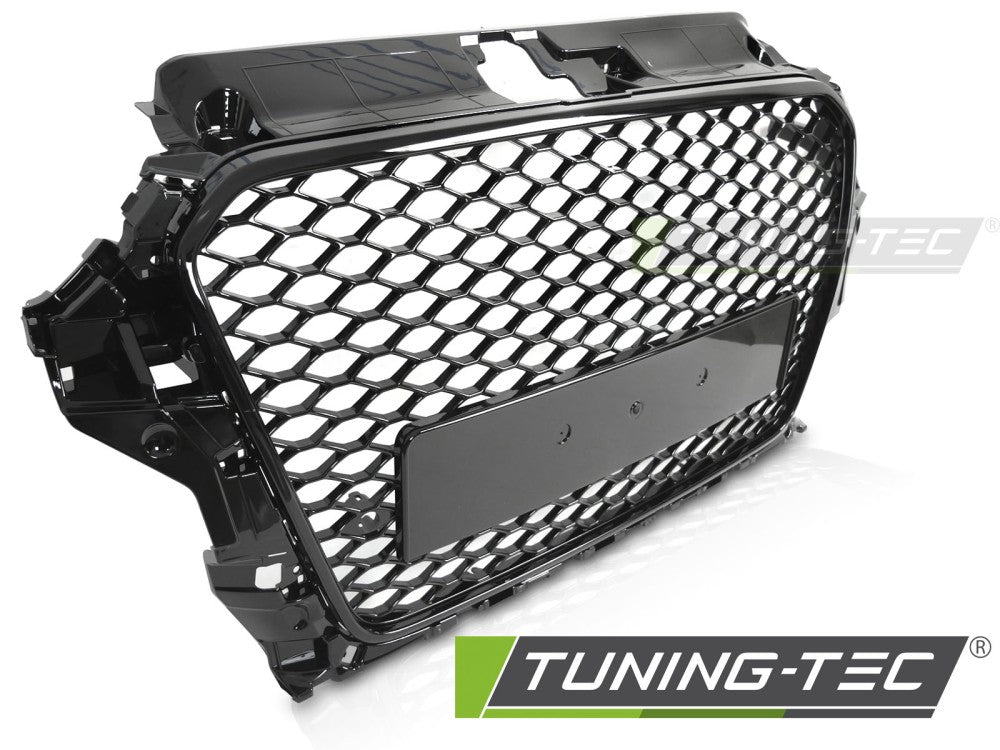 Griglia Sportiva Nera Lucida per Audi A3 (8V) 2012-2016