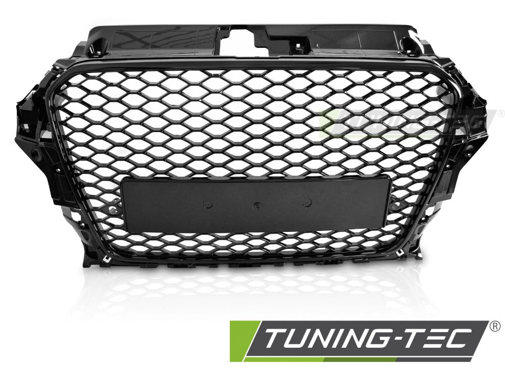 Griglia Sportiva Nera Lucida per Audi A3 (8V) 2012-2016