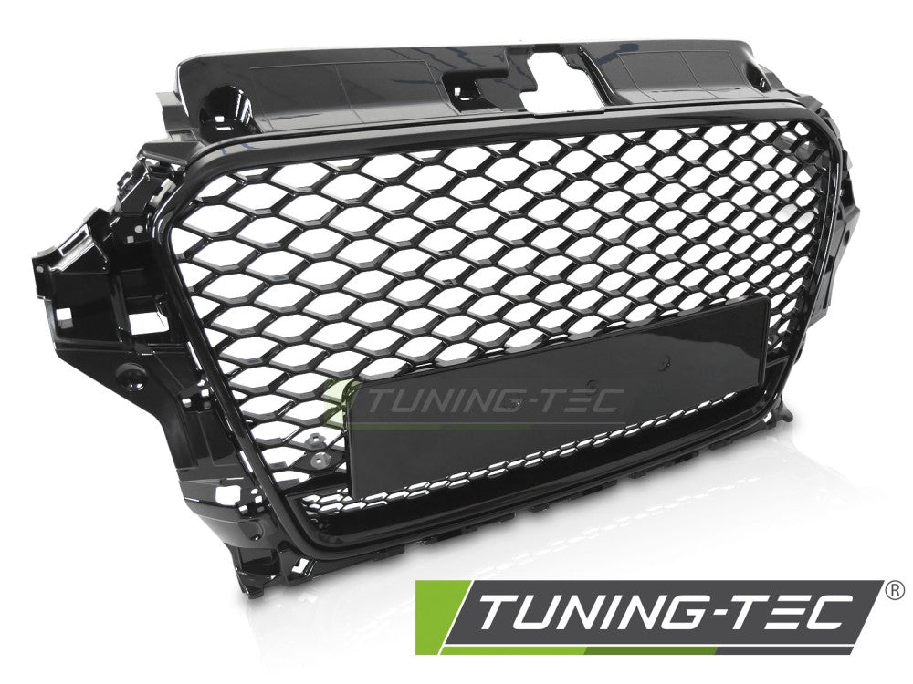 Griglia Sportiva Nera Lucida per Audi A3 (8V) 2012-2016