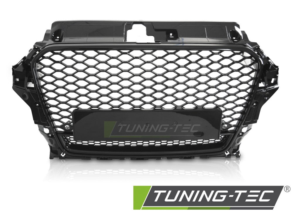 Griglia Sportiva Nera Lucida per Audi A3 (8V) 2012-2016