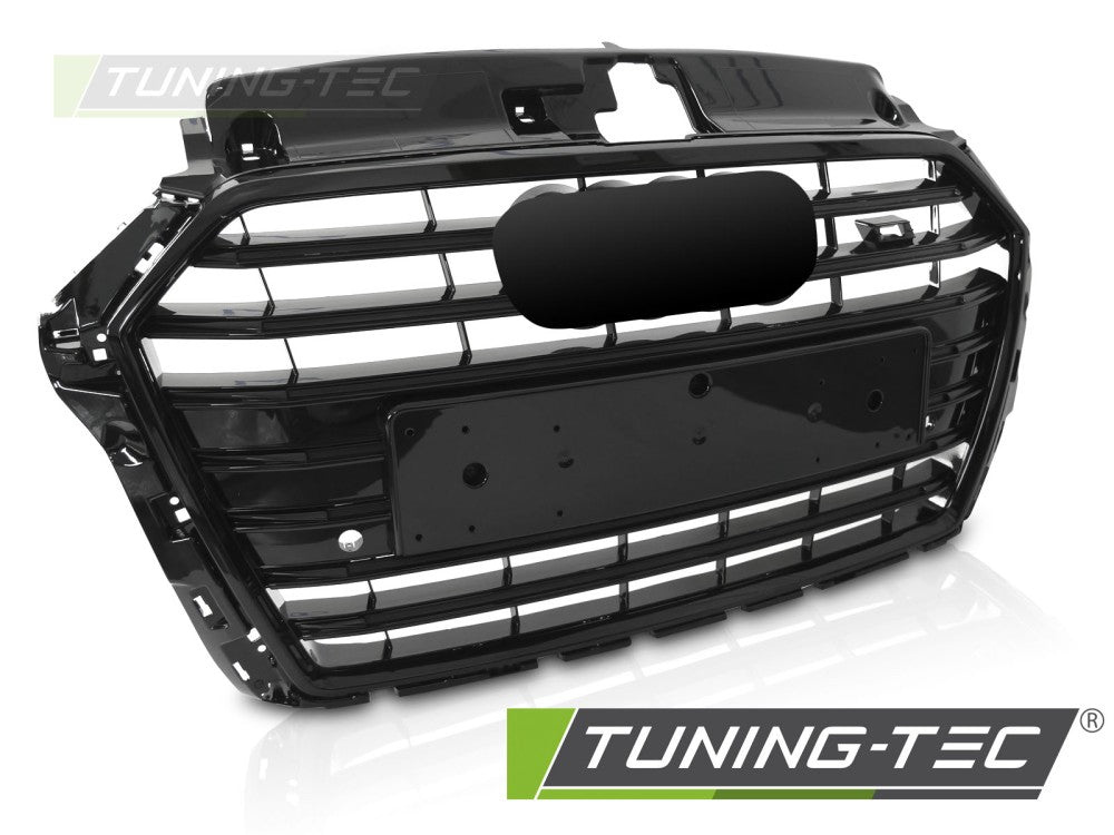 Griglia Sportiva Nera Lucida per Audi A3 (8V Facelift) 2017-2020