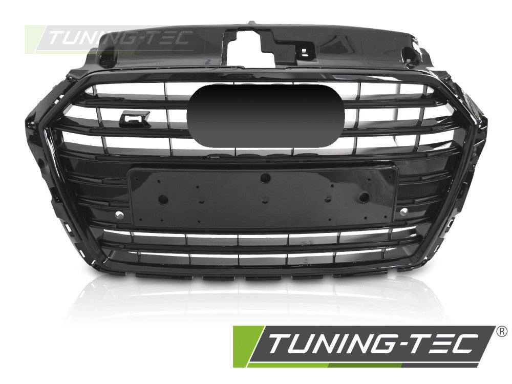 Griglia Sportiva Nera Lucida per Audi A3 (8V Facelift) 2017-2020