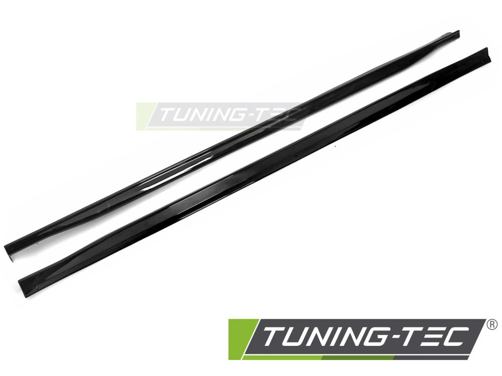 Minigonne Nere Lucide Sportive per Volkswagen Golf (Mk8) 2019-2024