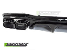 Diffusore Posteriore Nero Lucido Sportivo per Mercedes Classe E W213 Berlina / Classe E S213 Station Wagon 2020-2023