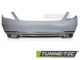 Paraurti Posteriore Sportivo con Fori PDC per Mercedes Classe S W222 2018-2020 – cod. ZTME43
