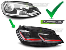Load image into Gallery viewer, Fari Anteriori Rossi DRL per Volkswagen Golf GTI (Mk7) 2012-2017