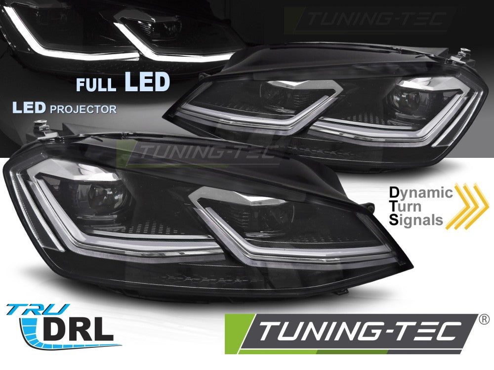 Fari Anteriori DRL per Volkswagen Golf R (Mk6) 2011-2017