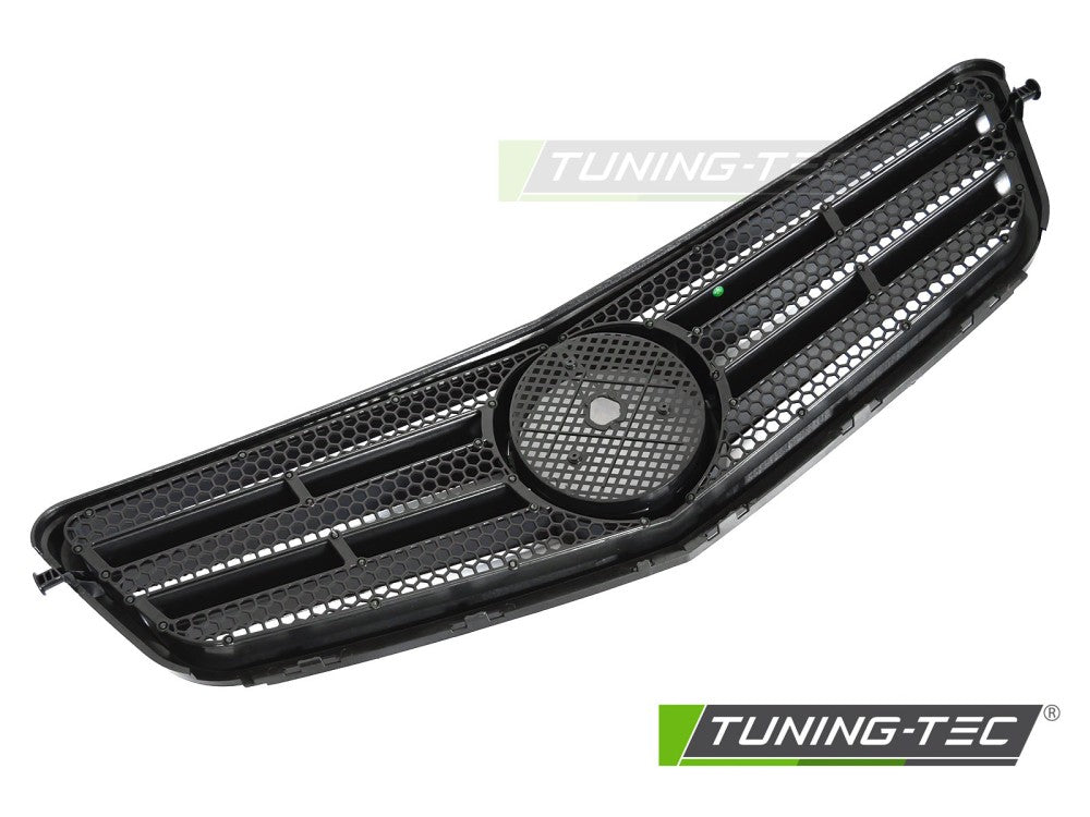 Griglia Sportiva Nera Cromata per Mercedes Classe C (W204) 2007-2014