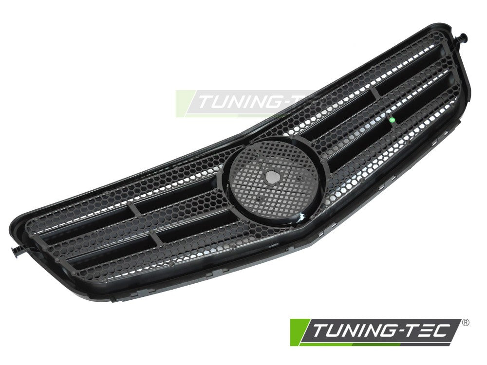 Griglia Nera Opaca Sportiva per Mercedes Classe C (W204) 2007-2014 Berlina, Station Wagon