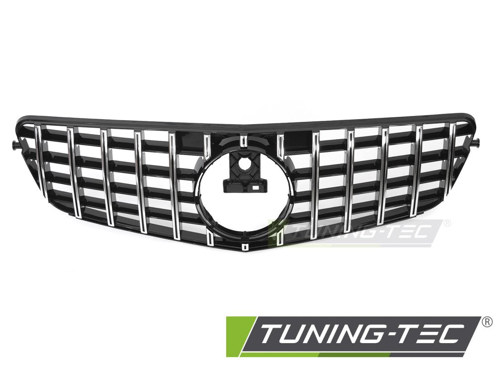 Griglia Sportiva Nera Cromata per Mercedes Classe C (W204) 2007-2014