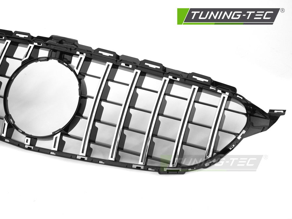 Griglia Sportiva Nera Cromata per Mercedes Classe C (W205) 2014-2021