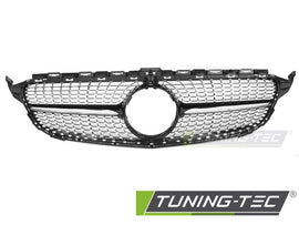 Griglia Nera Cromata per Mercedes Classe C (W205) 2014-2018 – cod. GRME74