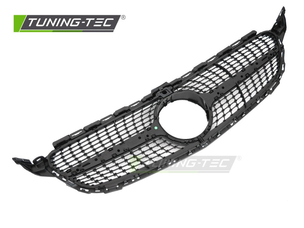 Griglia Sportiva Nera Cromata per Mercedes Classe C (W205) 2014-2018