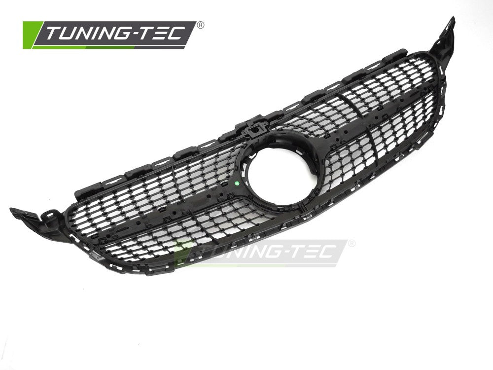 Griglia Sportiva Nera Cromata per Mercedes Classe C (W205 Facelift) 2018-2021