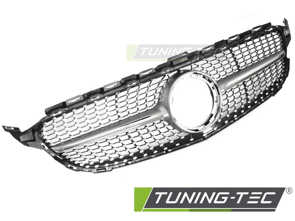 Griglia Sportiva Cromata per Mercedes Classe C (W205 Facelift) 2018-2021