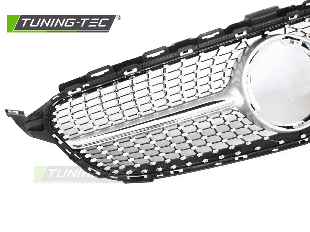 Griglia Sportiva Cromata per Mercedes Classe C (W205 Facelift) 2018-2021