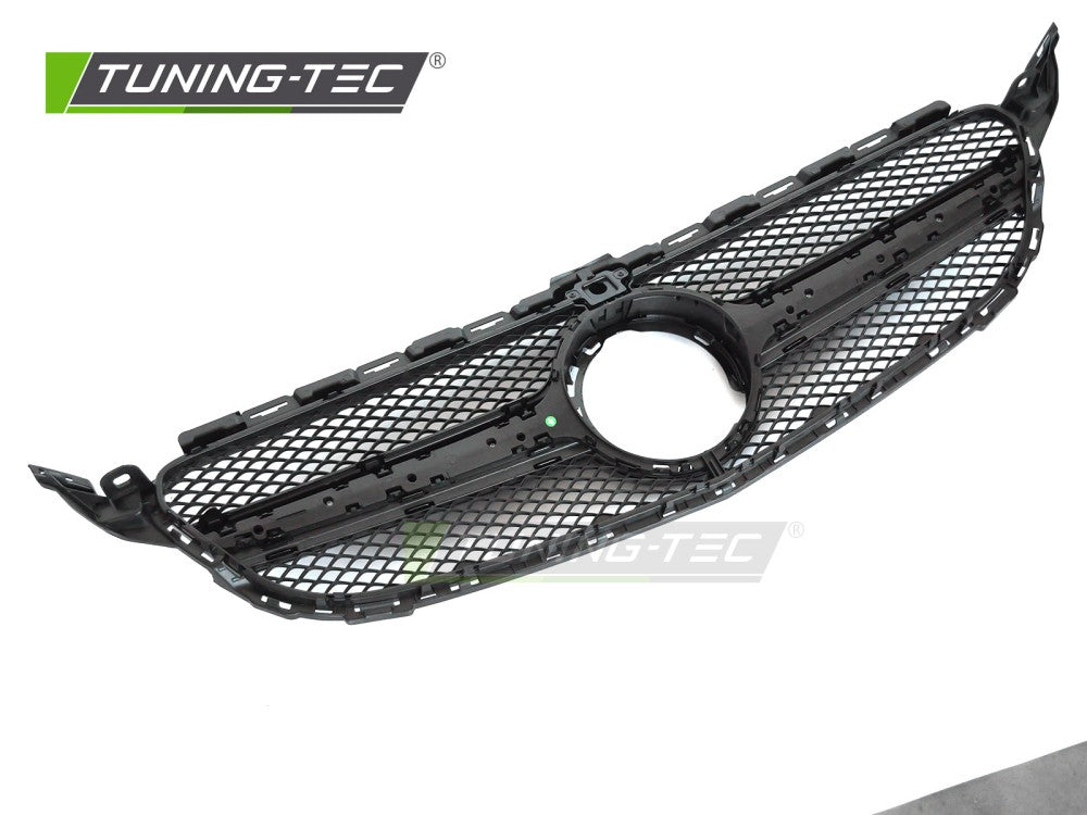 Griglia Sportiva Nera Lucida per Mercedes Classe C (W205 Facelift) 2018-2021