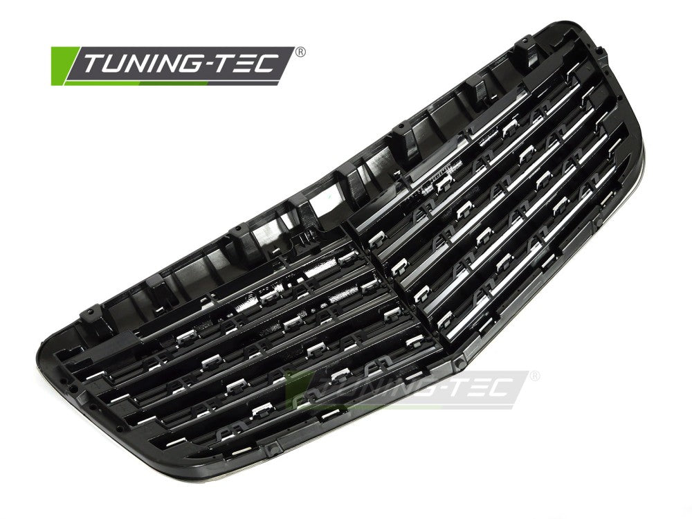Griglia Sportiva Nera Cromata per Mercedes Classe E (W211) 2006-2009