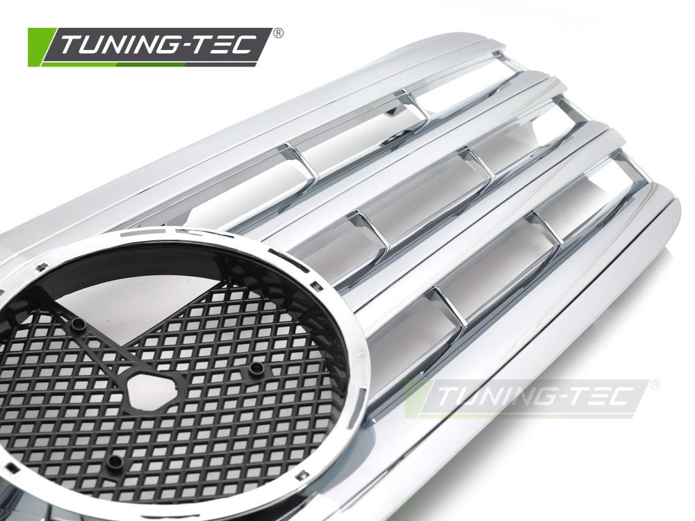 Griglia Sportiva Cromata per Mercedes Classe E (W211) 2006-2009