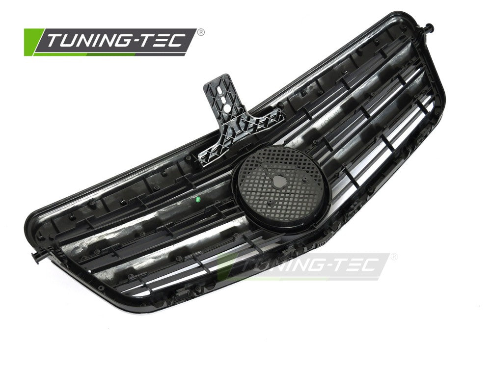 Griglia Sportiva Nera Cromata per Mercedes Classe E (W212) 2009-2013