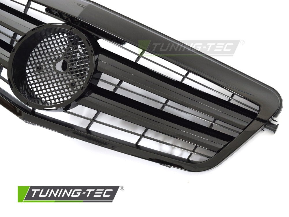 Griglia Sportiva Nera Lucida per Mercedes Classe E (W212) 2009-2013