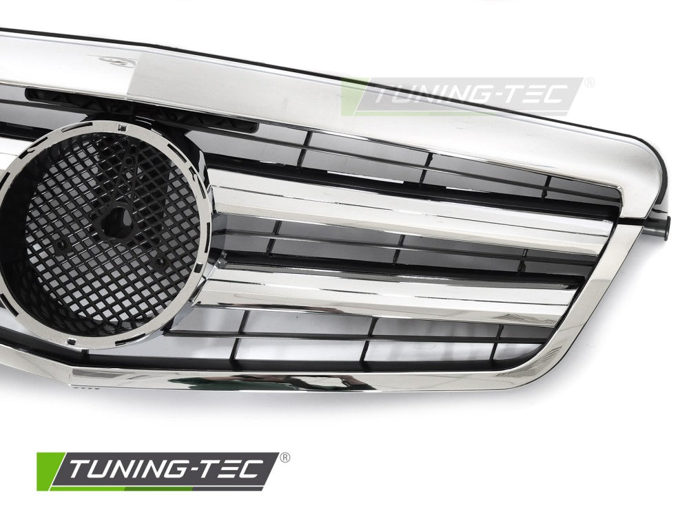 Griglia Sportiva Cromata per Mercedes Classe E (W212) 2009-2013