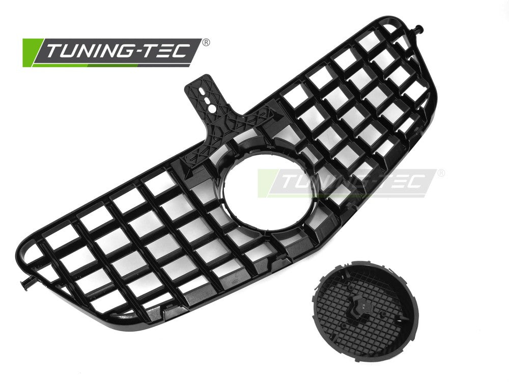 Griglia Sportiva Nera Lucida per Mercedes Classe E (W212) 2009-2013
