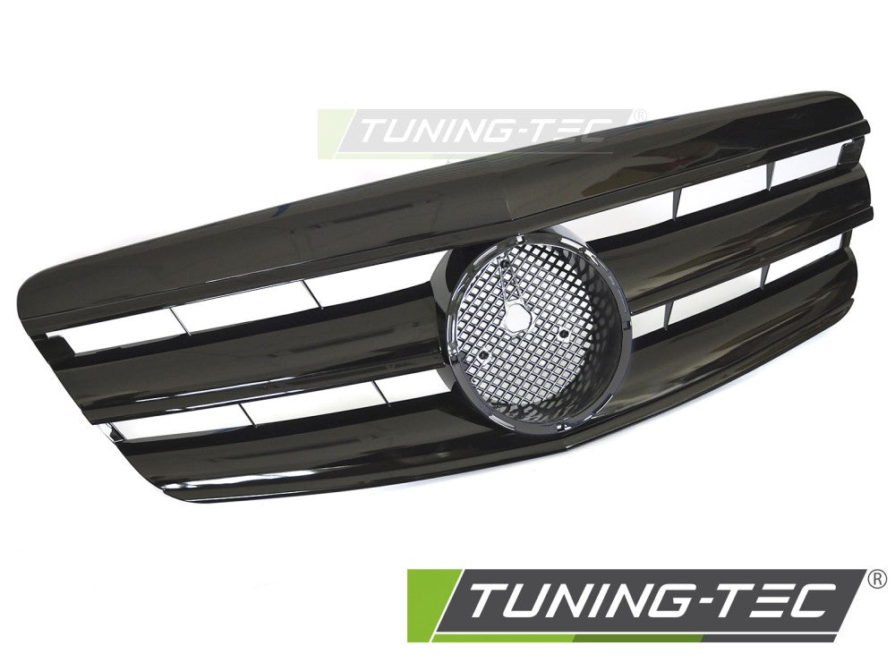 Griglia Sportiva Nera Lucida per Mercedes Classe S (W221) 2005-2009
