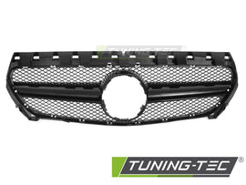 Griglia Nera Lucida per Mercedes CLA C117 Coupé 2013-2019, CLA X117 Shooting Brake 2014-2019