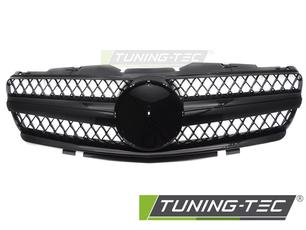 Griglia Nera Lucida Sportiva per Mercedes SL (R230) 2001-2006