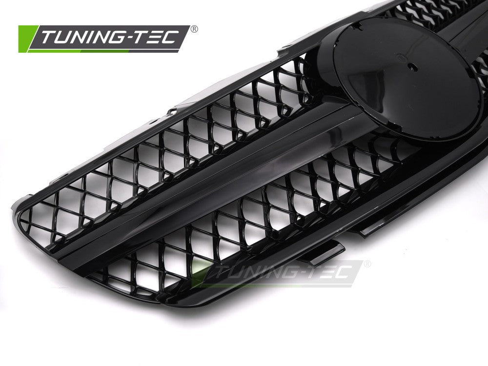 Griglia Nera Lucida Sportiva per Mercedes SL (R230) 2001-2006