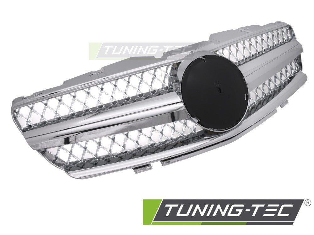 Griglia Sportiva Cromata per Mercedes SL (R230) 2001-2006