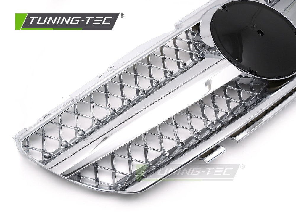 Griglia Sportiva Cromata per Mercedes SL (R230) 2001-2006