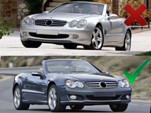 Carica l'immagine nel visualizzatore di Gallery, Griglia Sportiva Cromata per Mercedes SL (R230) 2006-2008