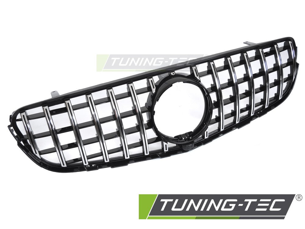 Griglia Sportiva Nera Cromata per Mercedes GLC (X253) 2015-2018