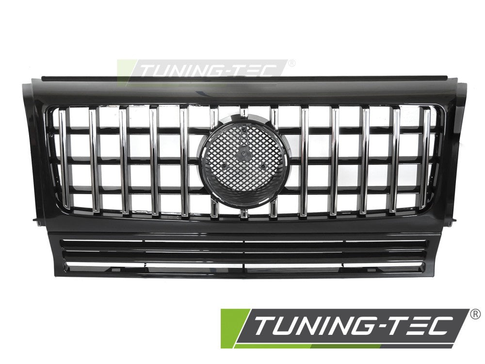 Griglia Sportiva Nera Cromata per Mercedes Classe G (W463) 1990-2012