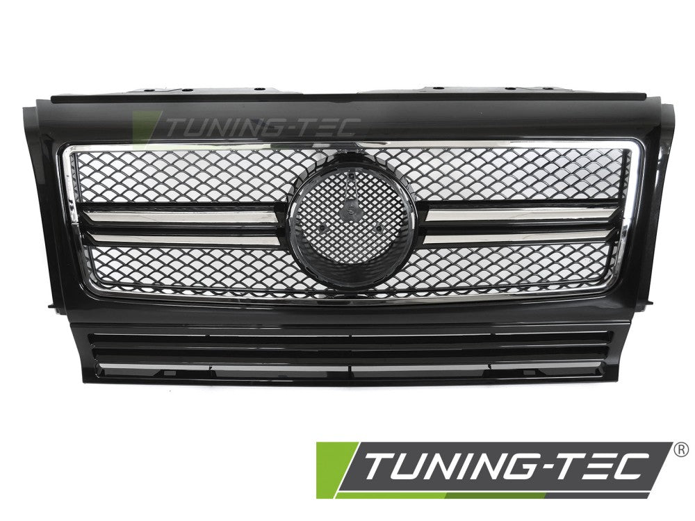 Griglia Sportiva Nera Cromata per Mercedes Classe G (W463) 1990-2012