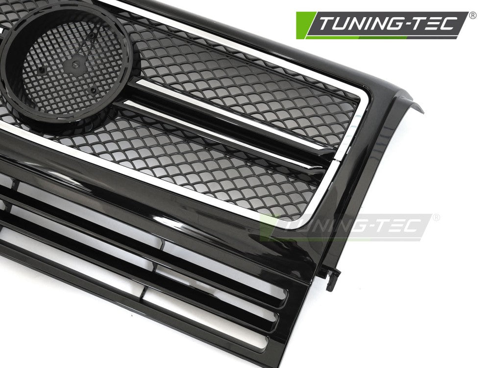 Griglia Sportiva Nera Cromata per Mercedes Classe G (W463) 1990-2012