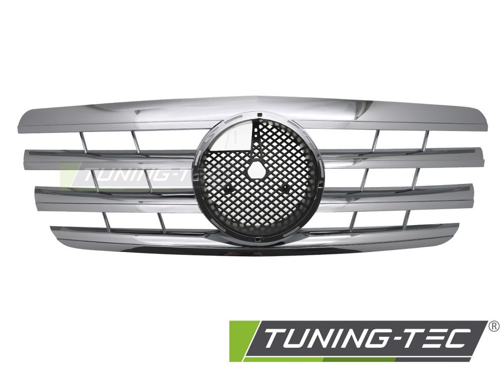 Griglia Sportiva Cromata per Mercedes Classe E (W210) 1999-2002