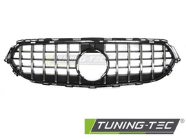 Griglia Nera Cromata Sportiva per Mercedes Classe E W213 Berlina / Classe E S213 Station Wagon 2020-2023