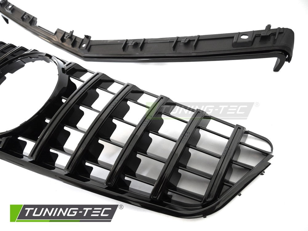Griglia Sportiva Nera Lucida per Mercedes Classe E (C207) 2009-2013