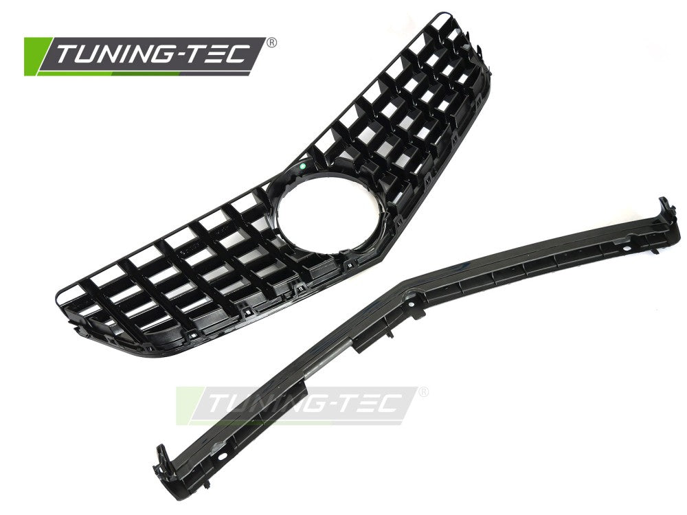 Griglia Sportiva Nera Lucida per Mercedes Classe E (C207) 2009-2013