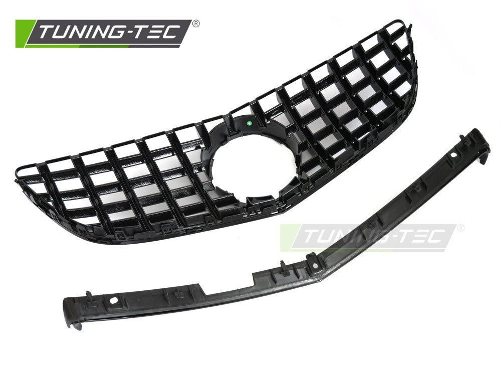 Griglia Sportiva Nera Lucida per Mercedes Classe E (A207 Facelift) 2013-2017