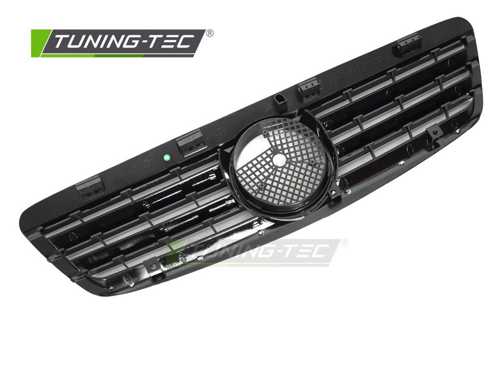 Griglia Sportiva Nera Cromata per Mercedes Classe S (W220) 1998-2002