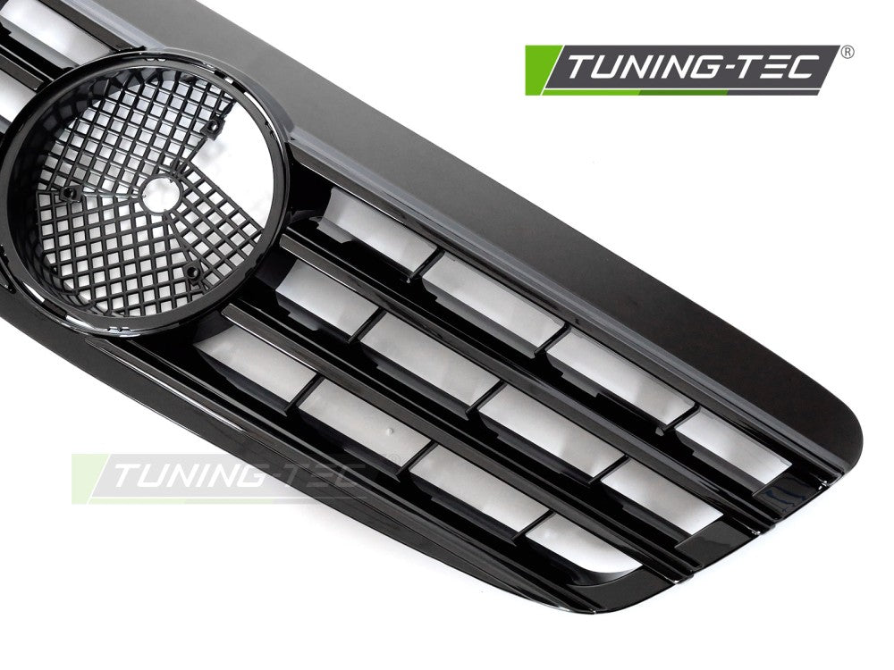 Griglia Sportiva Nera Lucida per Mercedes Classe S (W220) 1998-2002