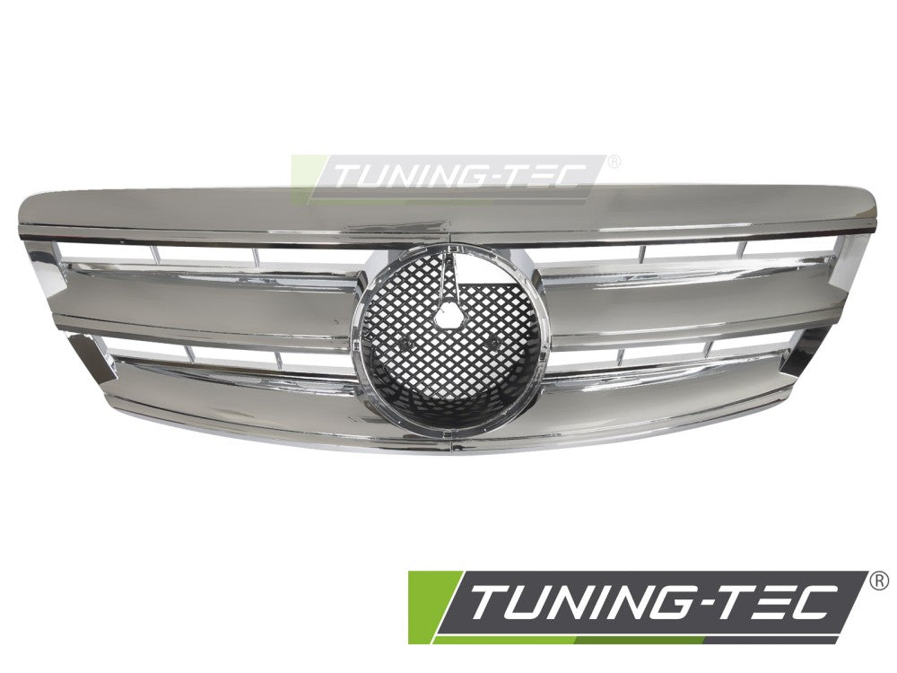 Griglia Sportiva Cromata per Mercedes Classe S (W220) 2002-2005