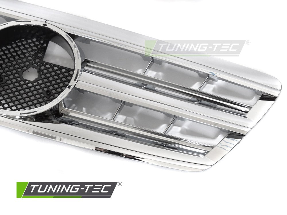 Griglia Sportiva Cromata per Mercedes Classe S (W220) 2002-2005
