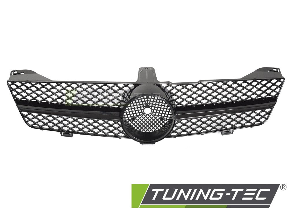 Griglia Sportiva Nera Lucida per Mercedes CLS (C219) 2008-2010